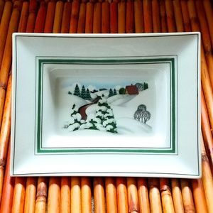 Estee Lauder Winter-Themed Dish